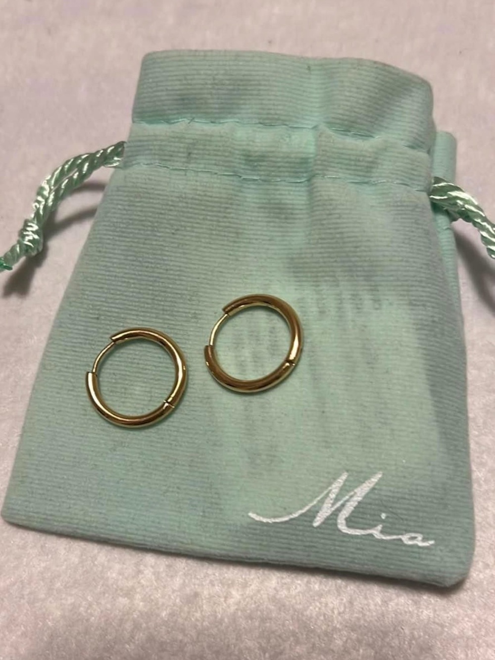MIA Gold Hoop Earrings